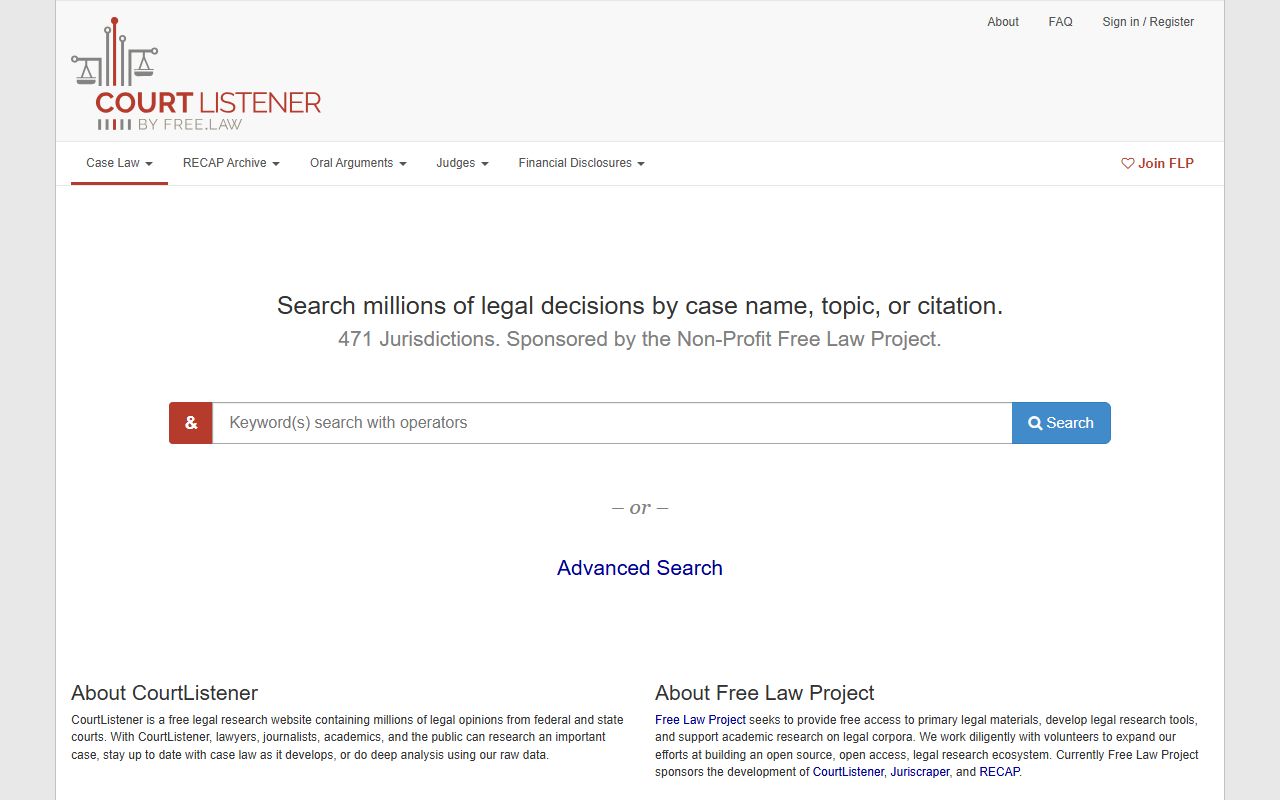 Porter County court records federal research alternative